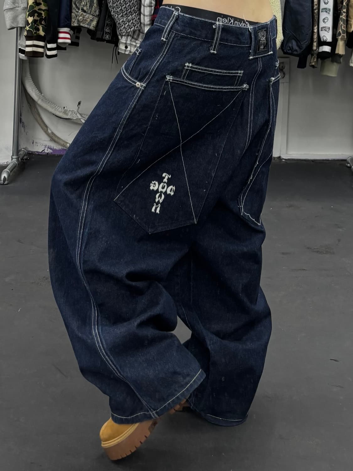 도그타운 더블포켓 올드스쿨 데님팬츠 상품이미지1