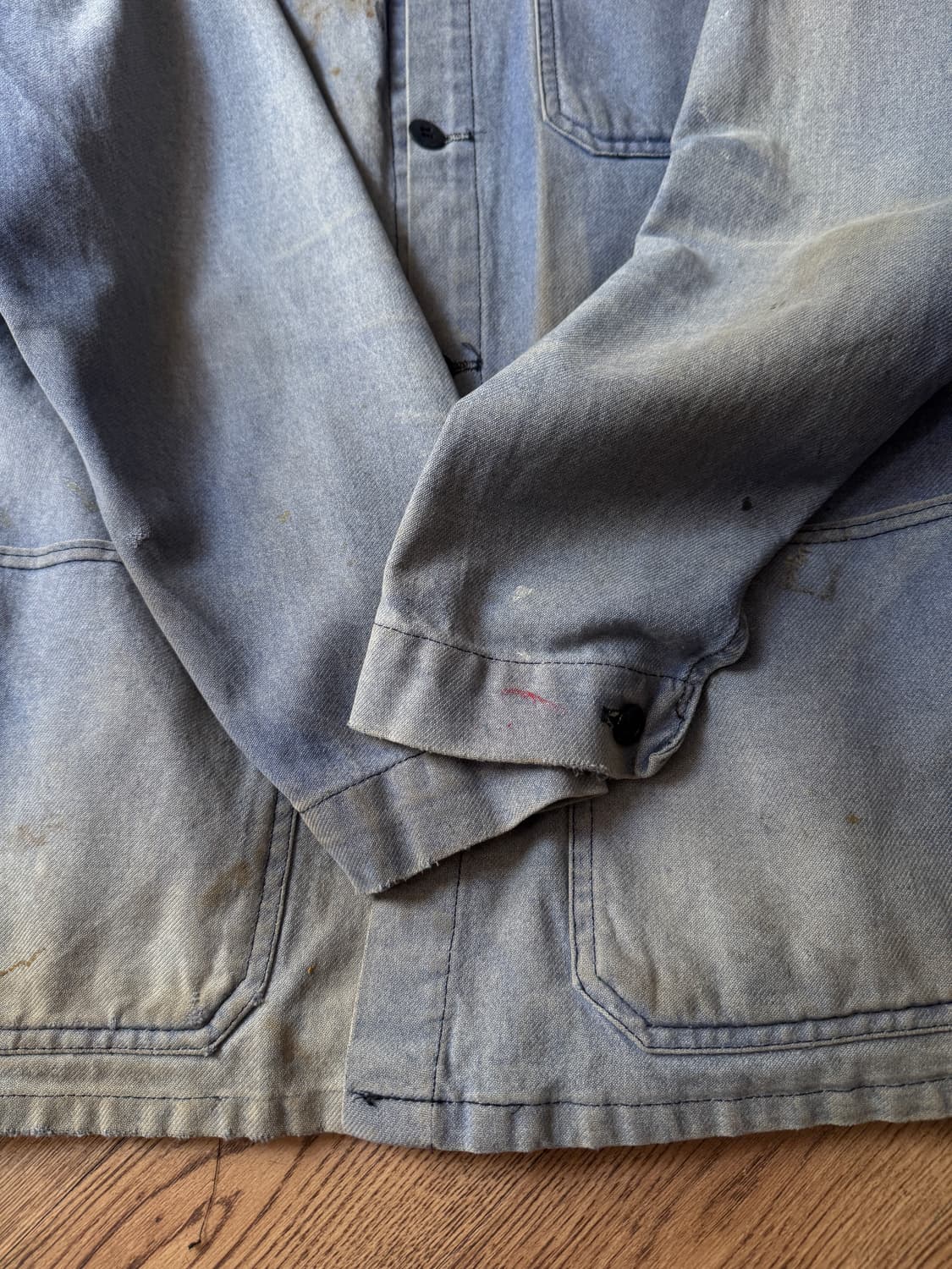 [M]빈티지 더티 썬페이딩 프렌치 워크자켓 상품이미지5