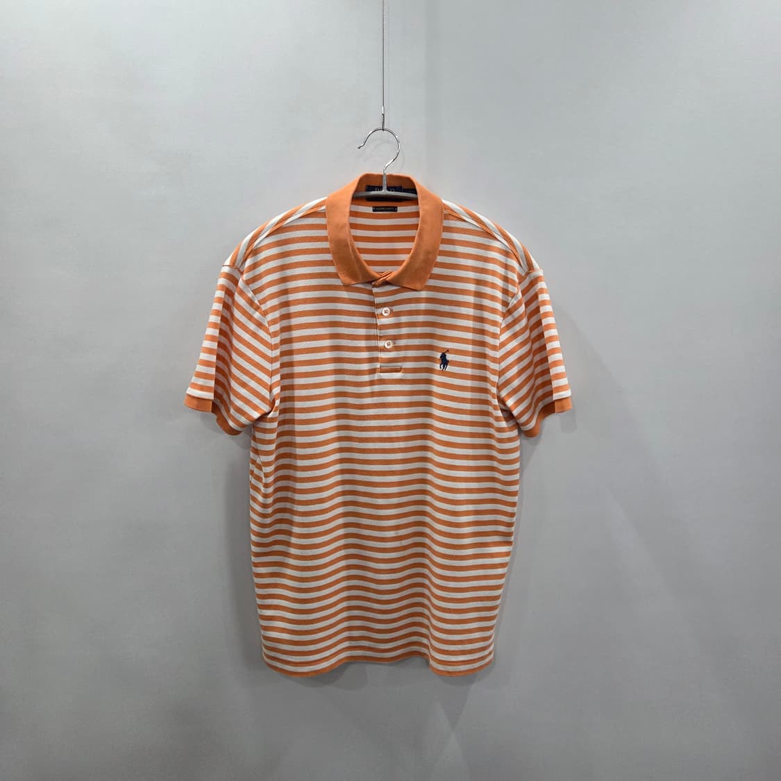 폴로랄프로렌 코튼 스트라이프 카라티 M 상품이미지1