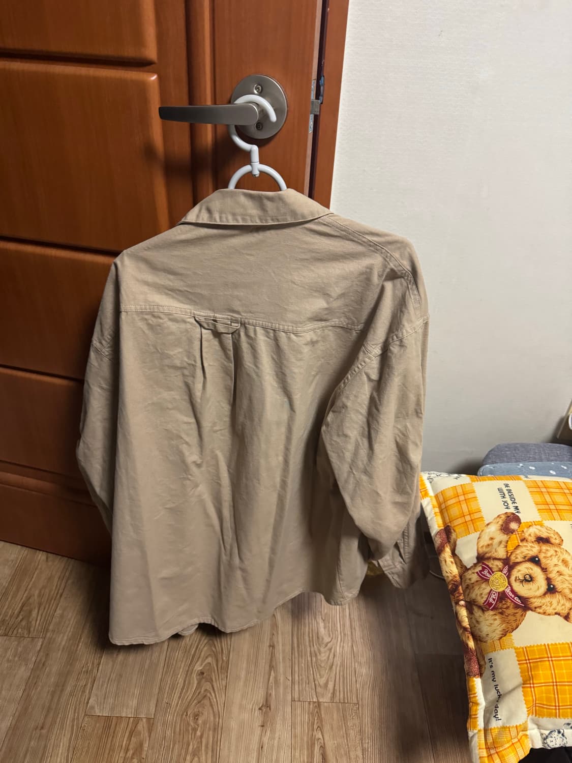 <새것> [L] 제멋 오버핏 셔츠 베이지 상품이미지7