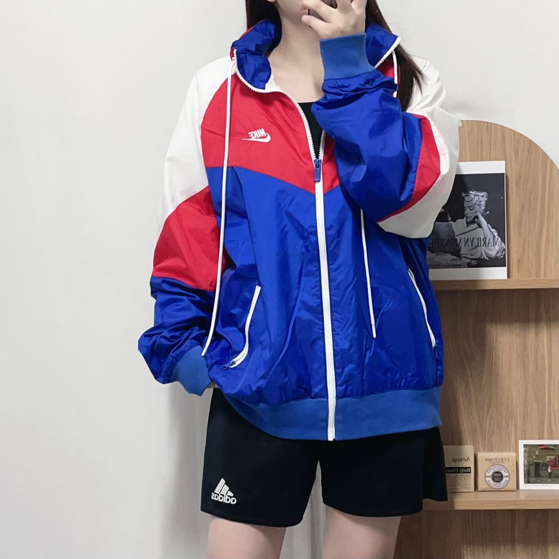 [정품] 나이키 레드블루 빅스우시 윈드러너 바람막이 [ XXL ] 상품이미지2