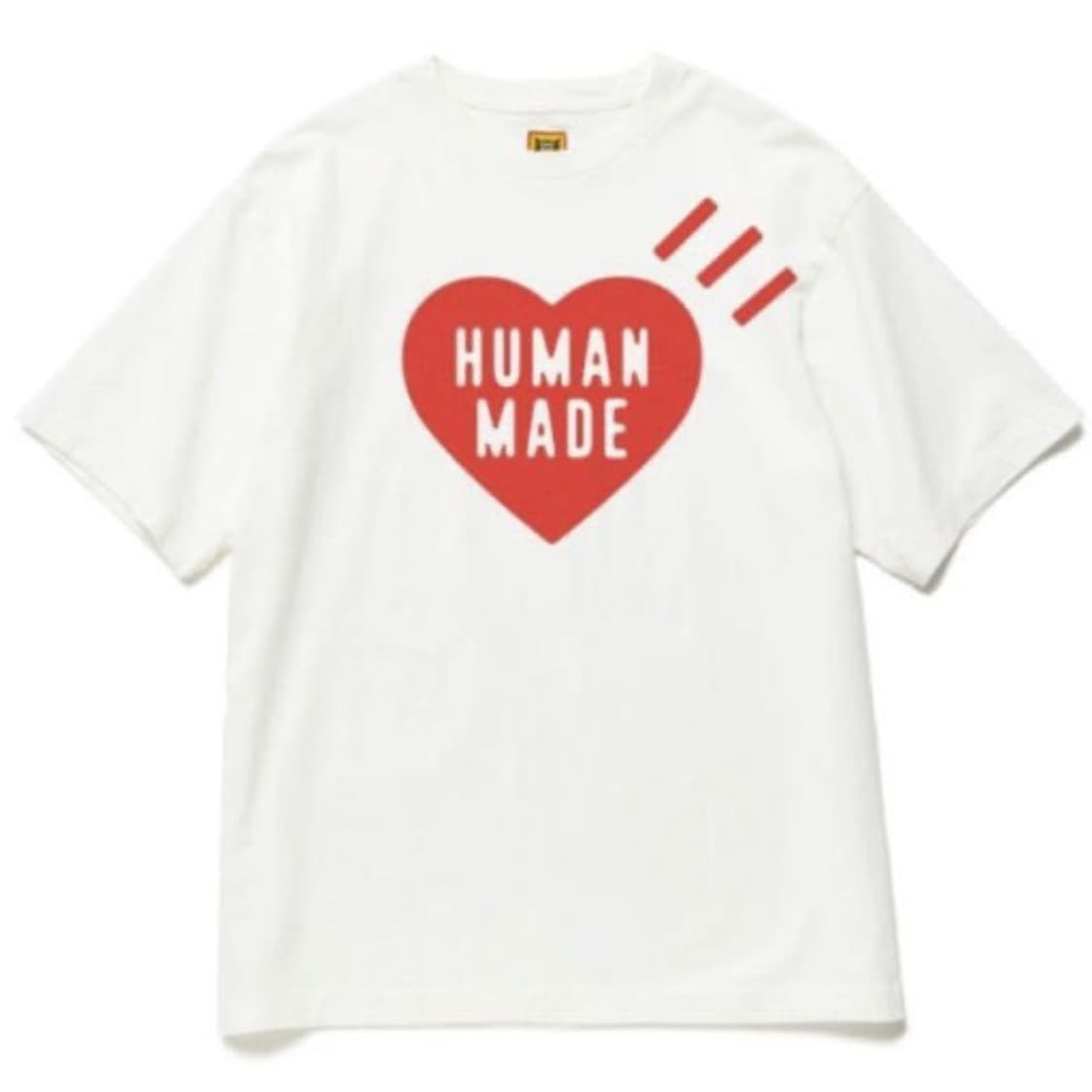Human Made 하트 로고 반팔티 상품이미지1