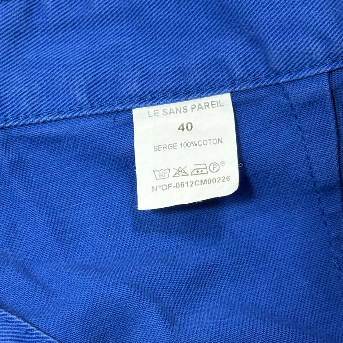 빈티지 프렌치 워크 팬츠 (40 size) | 상태 좋음 상품이미지9