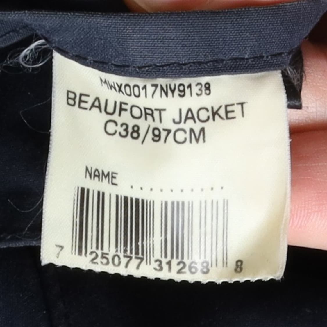 바버 Barbour Beaufort Waxed Jacket 
 상품이미지10