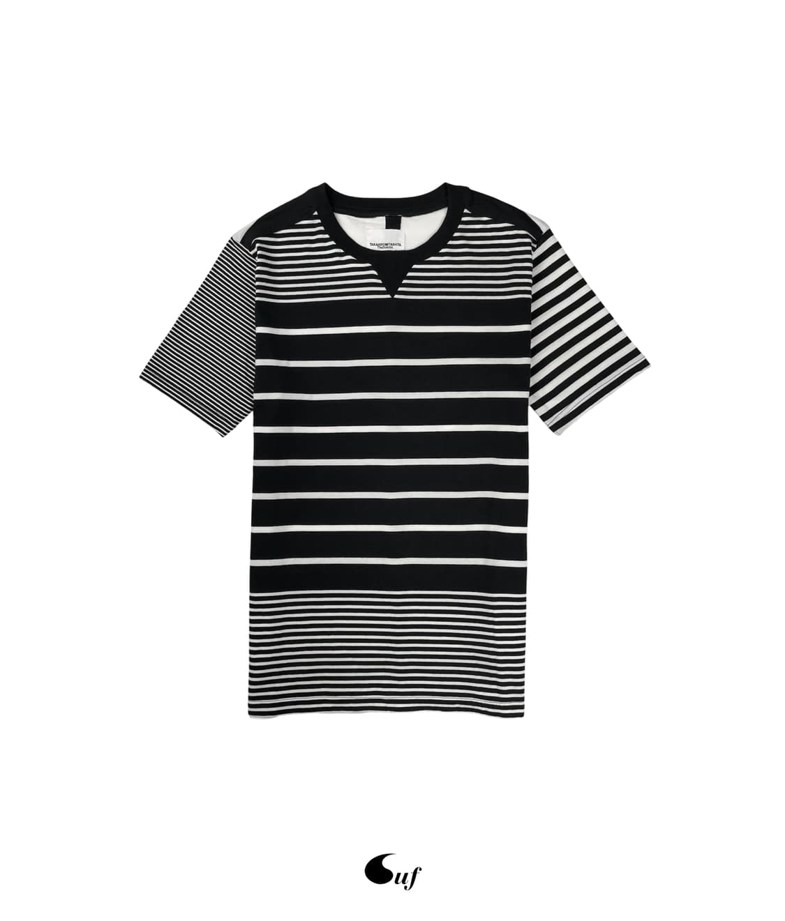 multi stripe T-shirt 상품이미지1