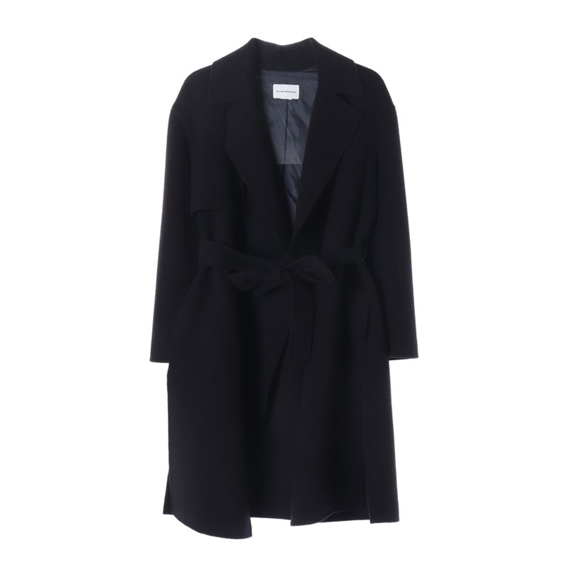 클럽모나코 캐시미어 혼방 벨티드 롱 코트 상품이미지1