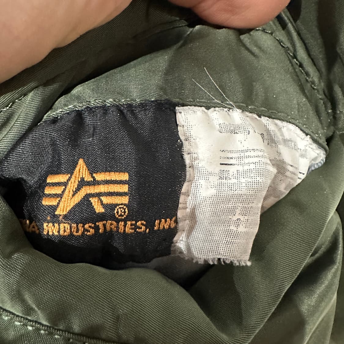 알파인더스트리 MA-1 항공점퍼 100-105 상품이미지5