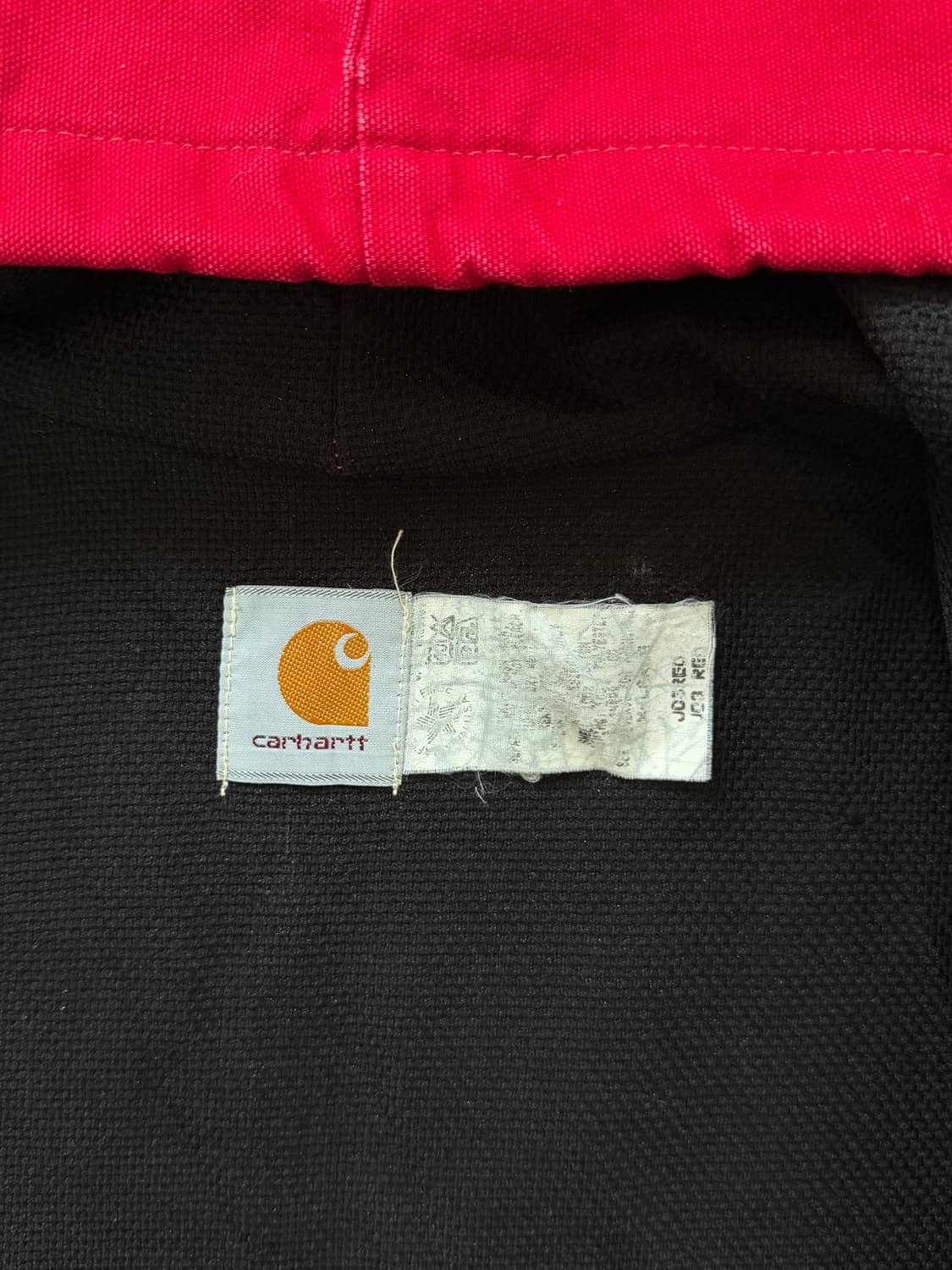 Carhartt 칼하트 90’s 덕 액티브 레드 워크 자켓 상품이미지9