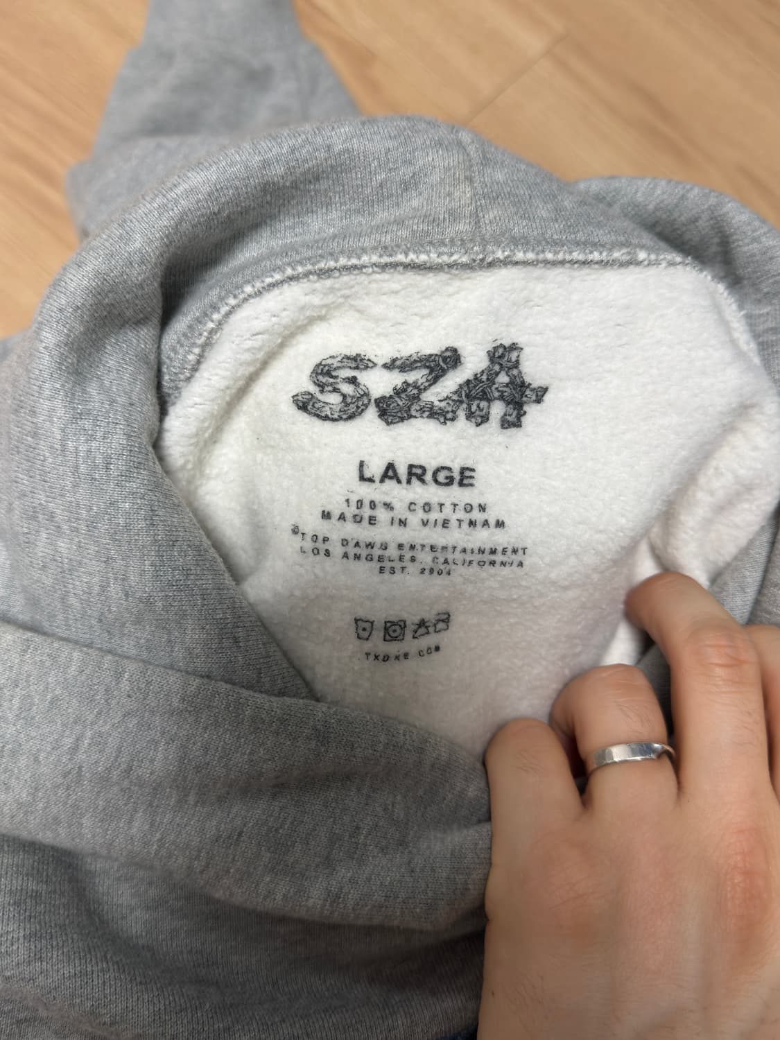 Sza SOS투어 머천 후드 L사이즈 상품이미지6