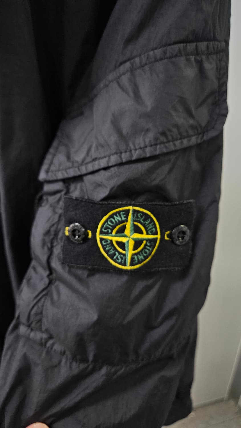 스톤아일랜드 크링클랩스 오버셔츠10223 블랙(L) 상품이미지4