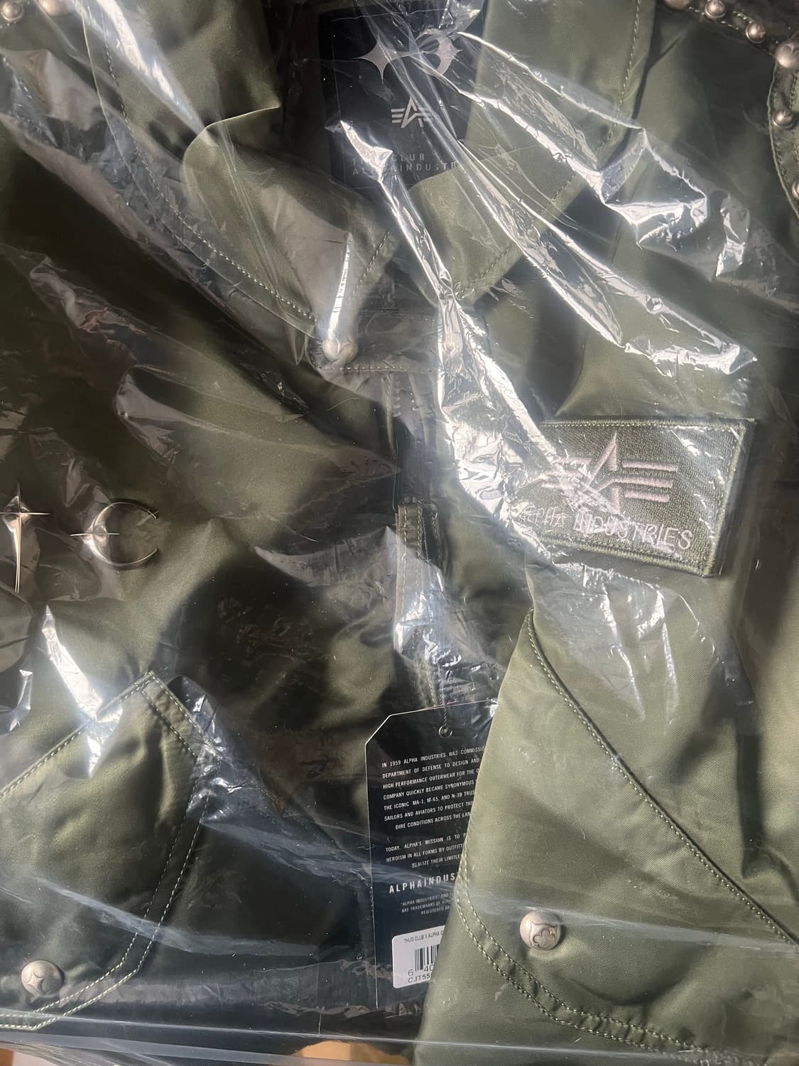 떠그클럽 알파인더스트리 xl 새상품 상품이미지2