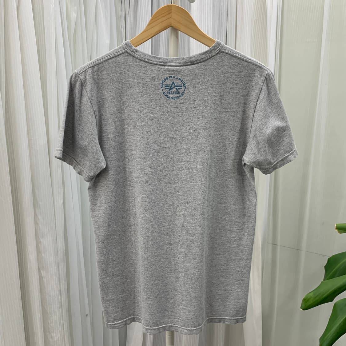 알파인더스트리 Alpha industries 레터링 반팔티 1513 상품이미지3