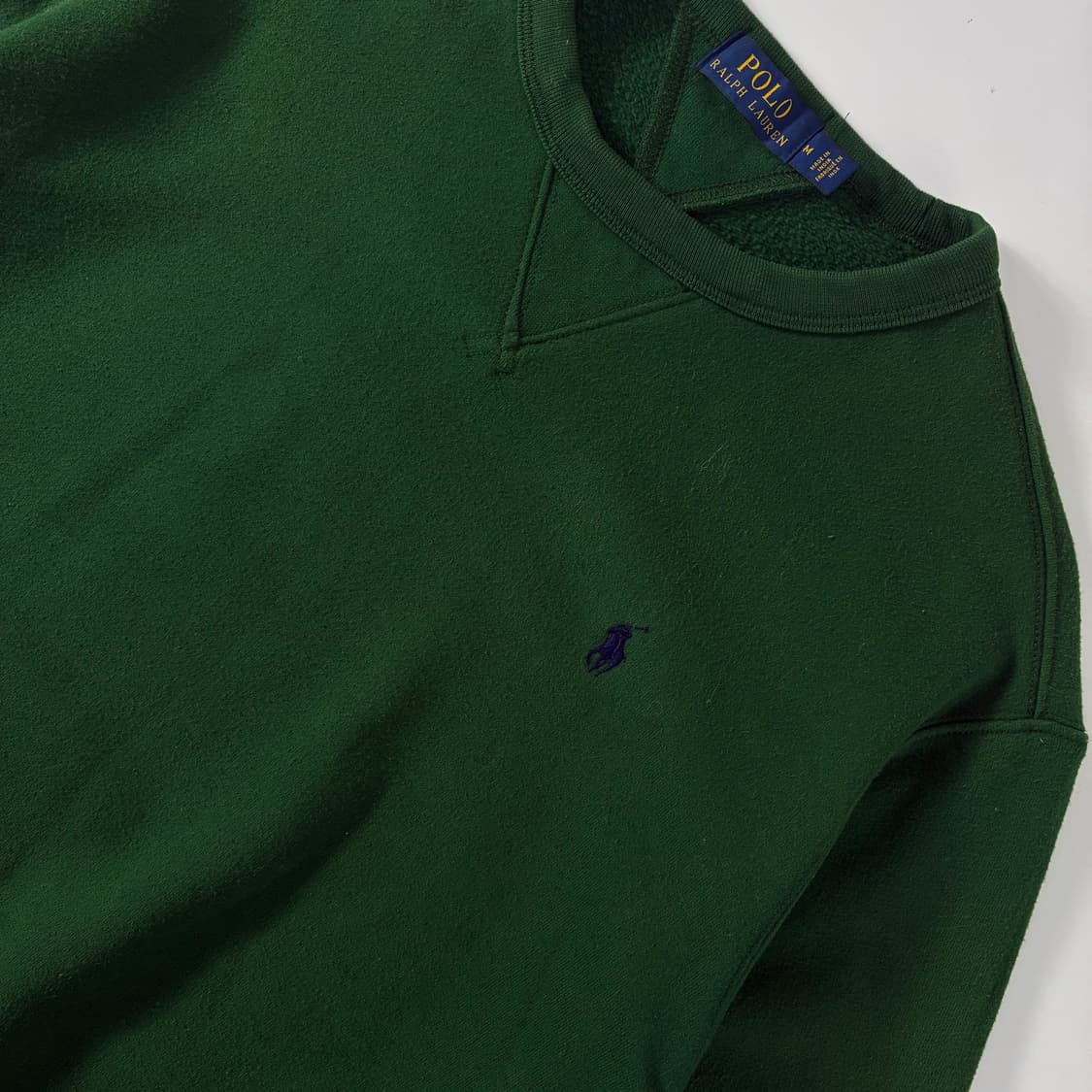 Polo  폴로 랄프로렌 자수 그린 맨투맨  상품이미지3