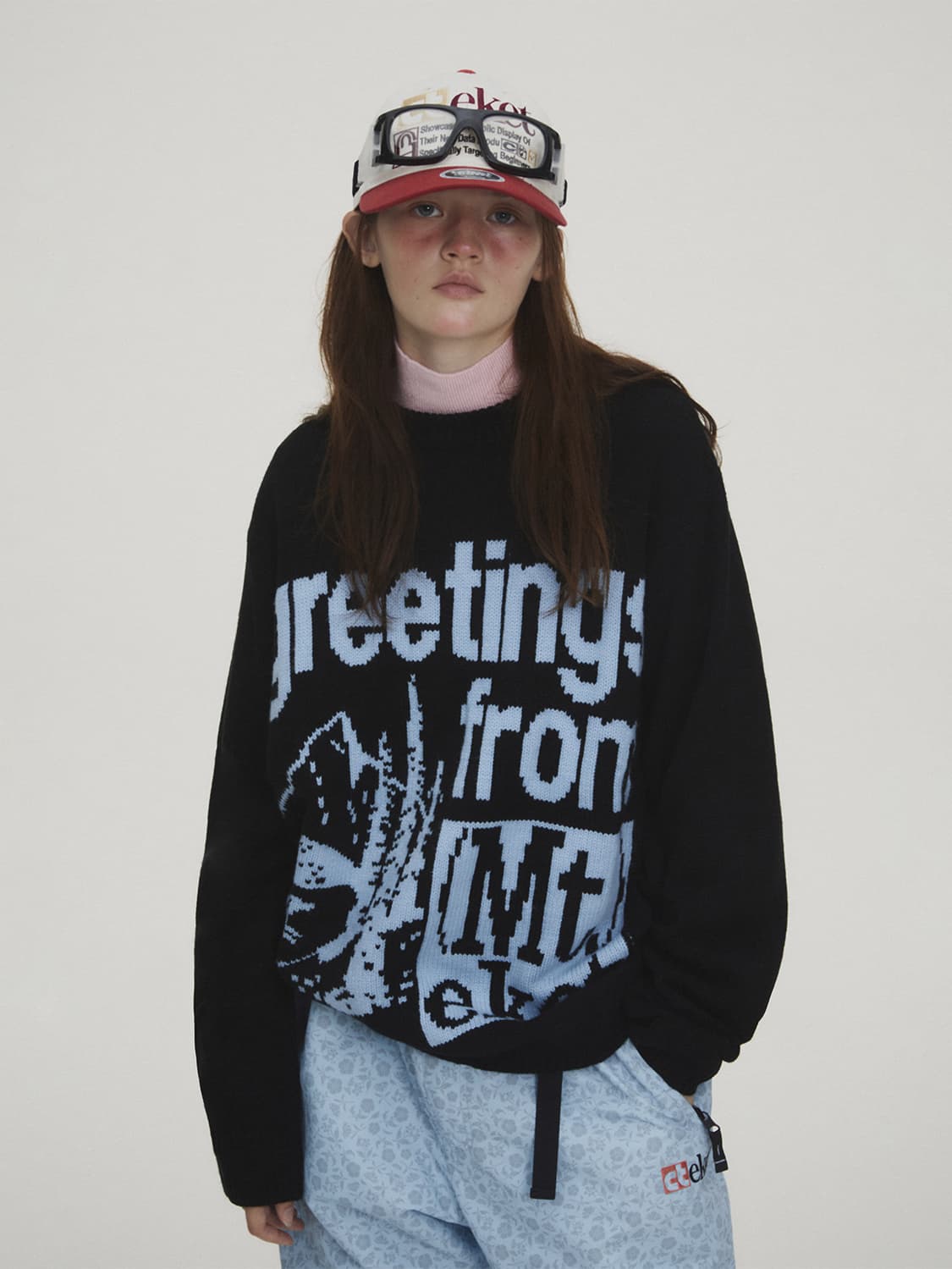 테켓 니트 M 상품이미지3