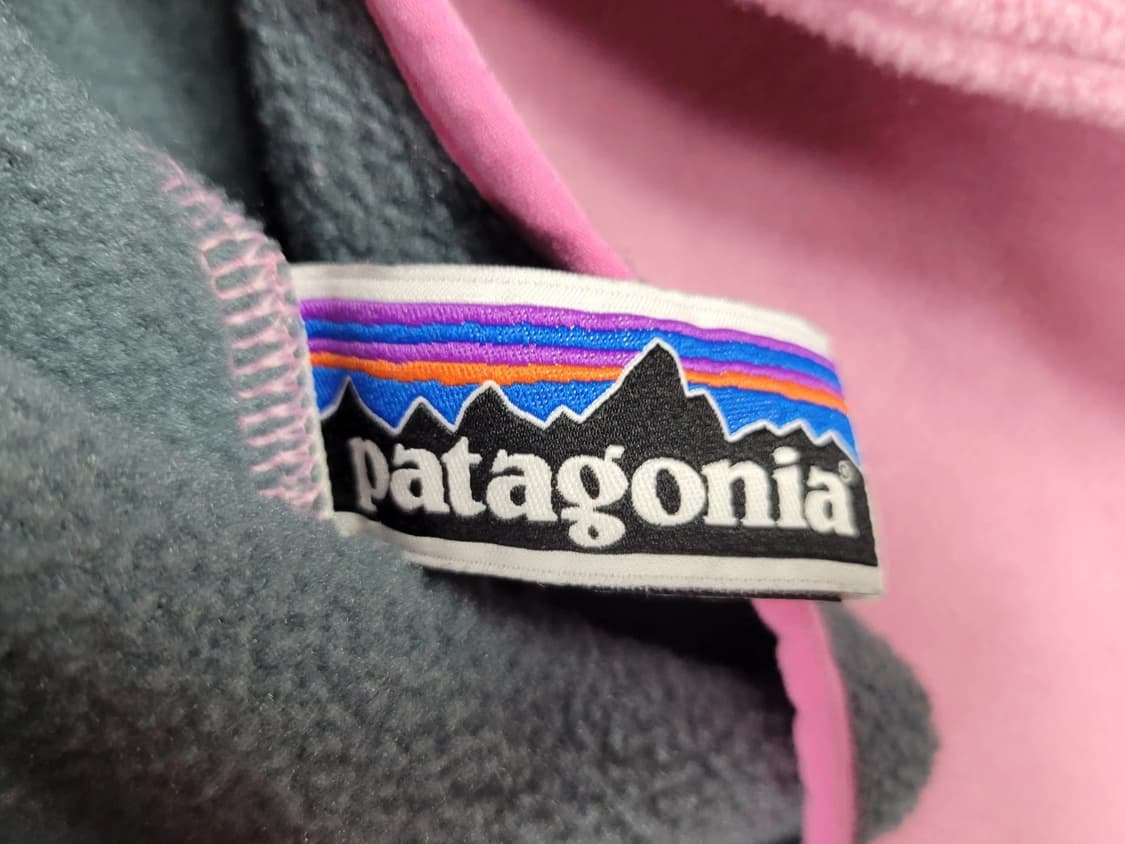 파타고니아 신칠라 스냅-T 핑크/그레이 엘살바도르 상품이미지8
