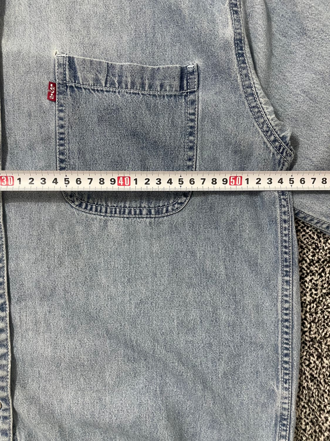 빈티지9. 리바이스 올드스쿨 청 자켓 데님 남방 셔츠 상품이미지4