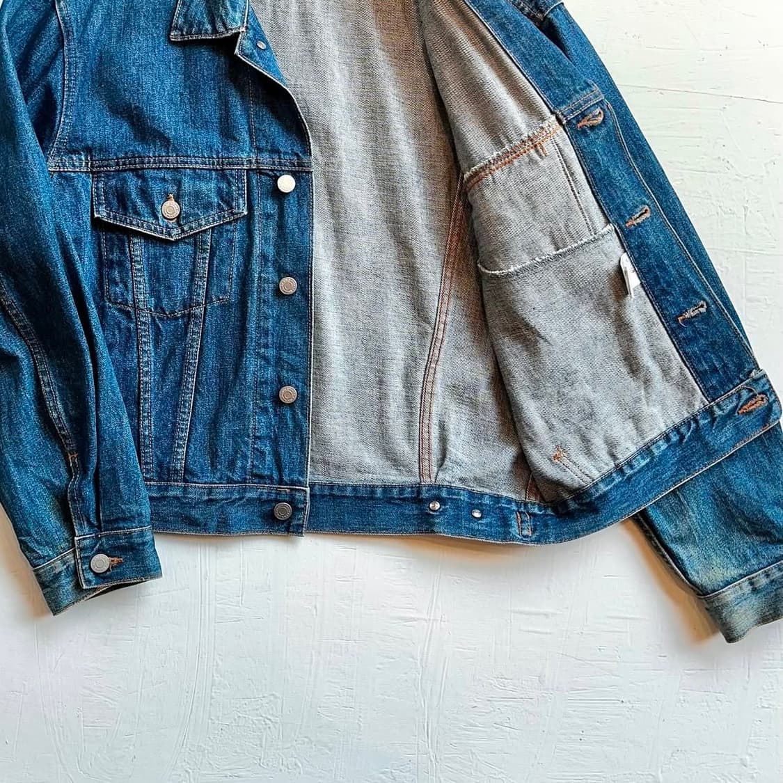 90s 랭글러 데님 자켓 m 상품이미지5