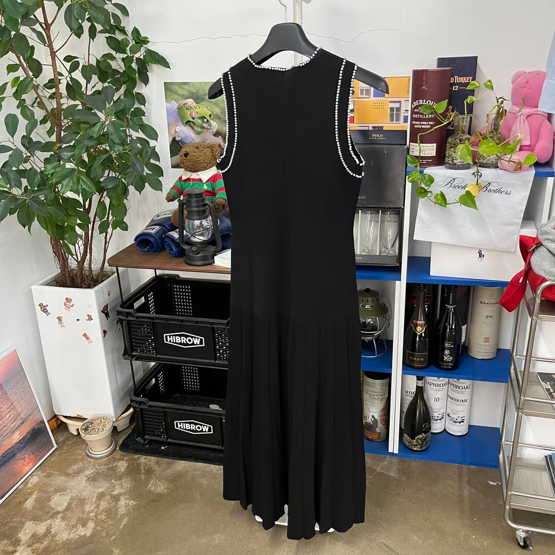 산드로 슬리브리스 원피스 38 상품이미지5