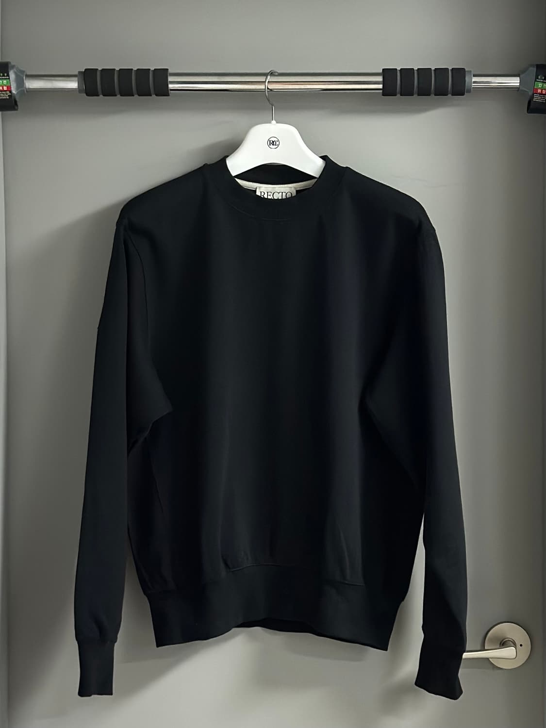 [L] 렉토 RC 백로고 패치 스웻셔츠 맨투맨 상품이미지3