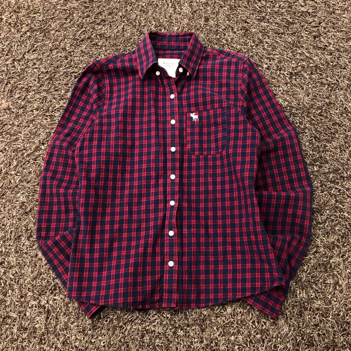 아베크롬비 체크 셔츠 상품이미지1