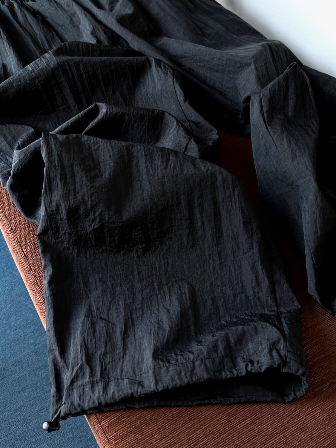 Washed nylon design easy pants 상품이미지4