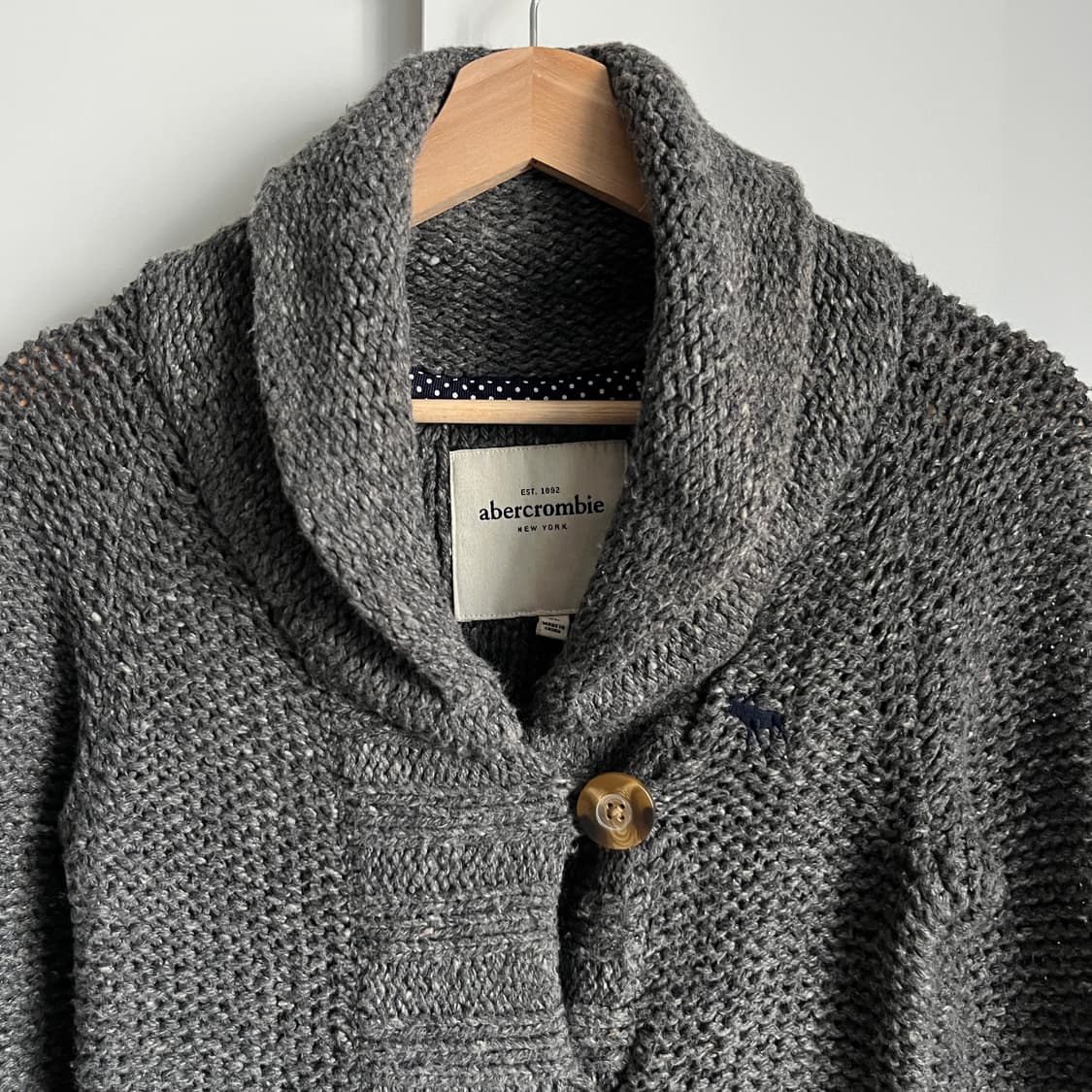 Abercrombie&Fitch shawl collar cardigan 상품이미지4