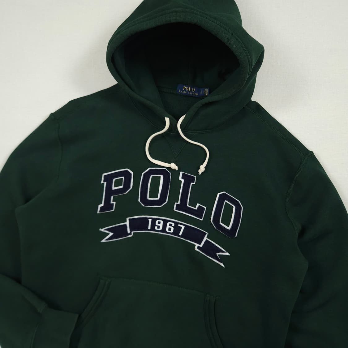 XL(105) 폴로 랄프로렌 로고 기모 후드티 상품이미지1