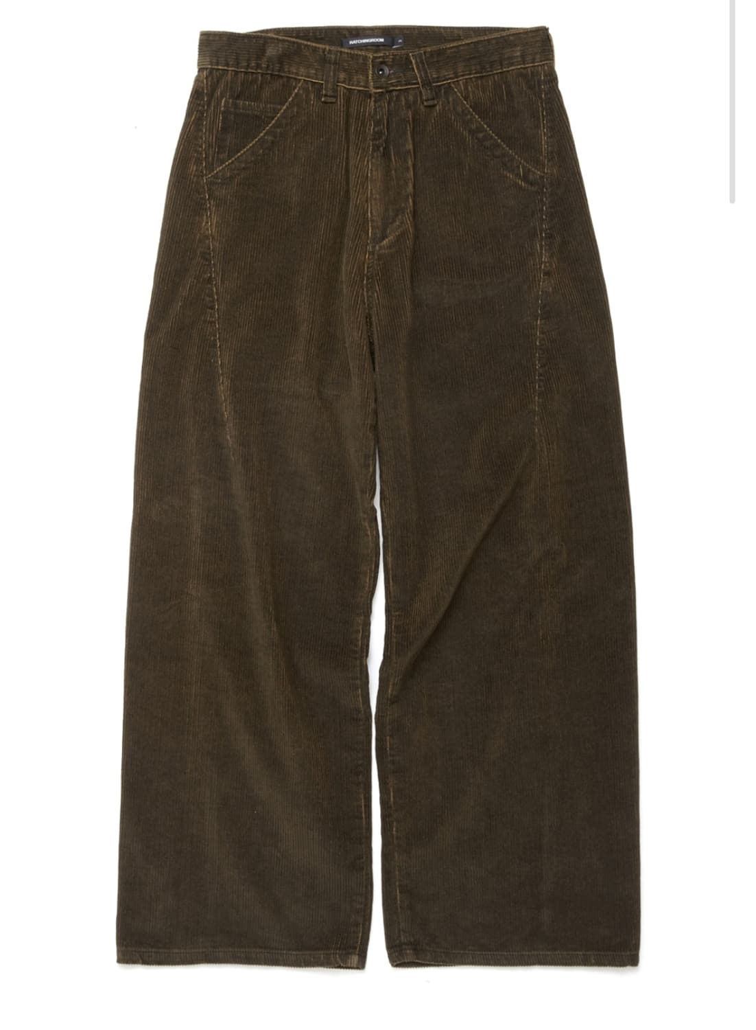 해칭룸 블랭크 팬츠 코듀로이 토바코 3(M) 상품이미지3