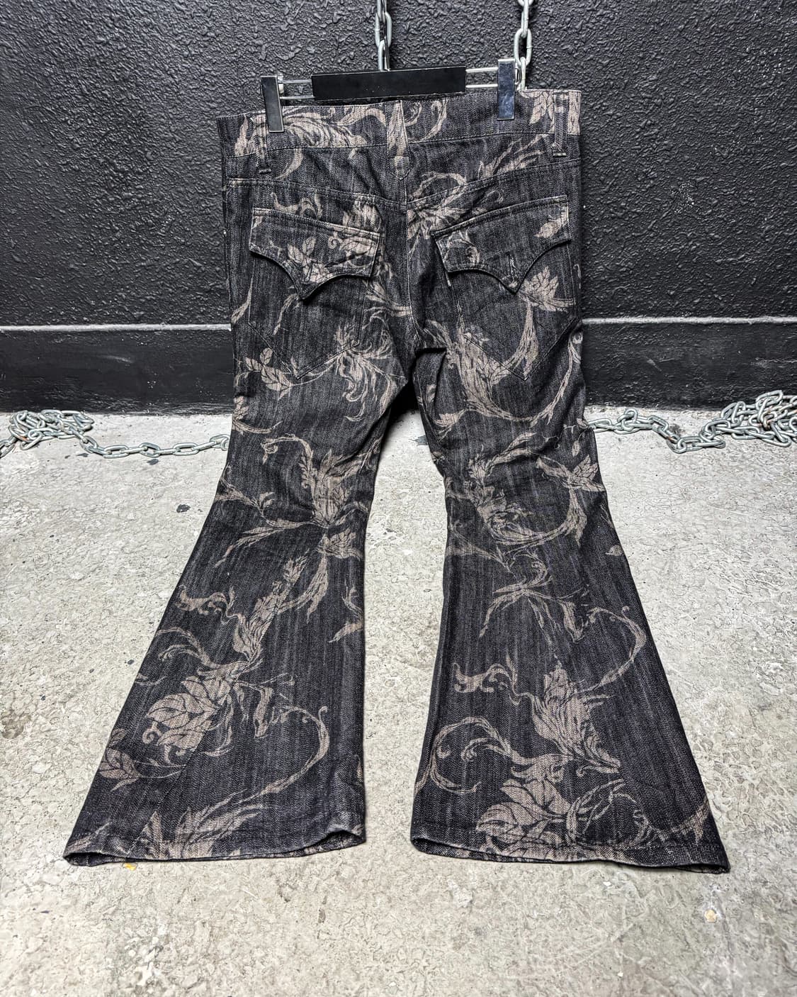 TORNADO MART – Lace-Up Bootcut Denim PT 상품이미지6