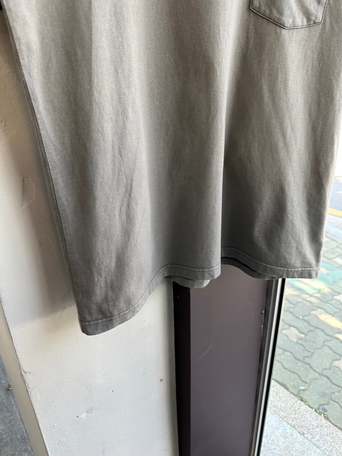 L/ 꼼데가르송 옴므 코튼 포켓 반팔 상품이미지4