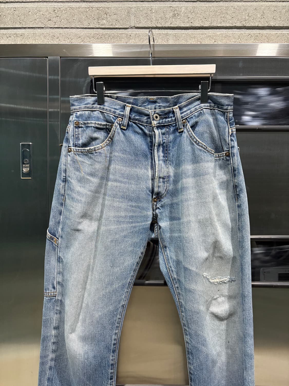 베이프 신치백 데님 워크 팬츠(니고 베이프) 상품이미지2