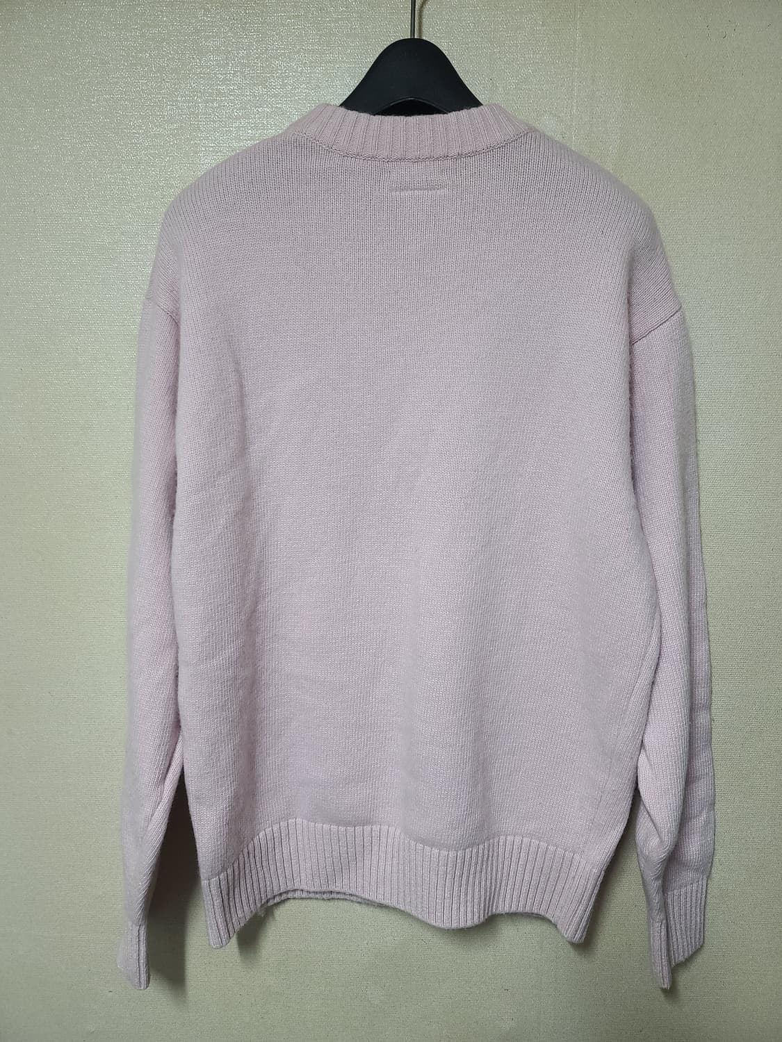 Lee 빅트위치 로고 핑크 니트 상품이미지4