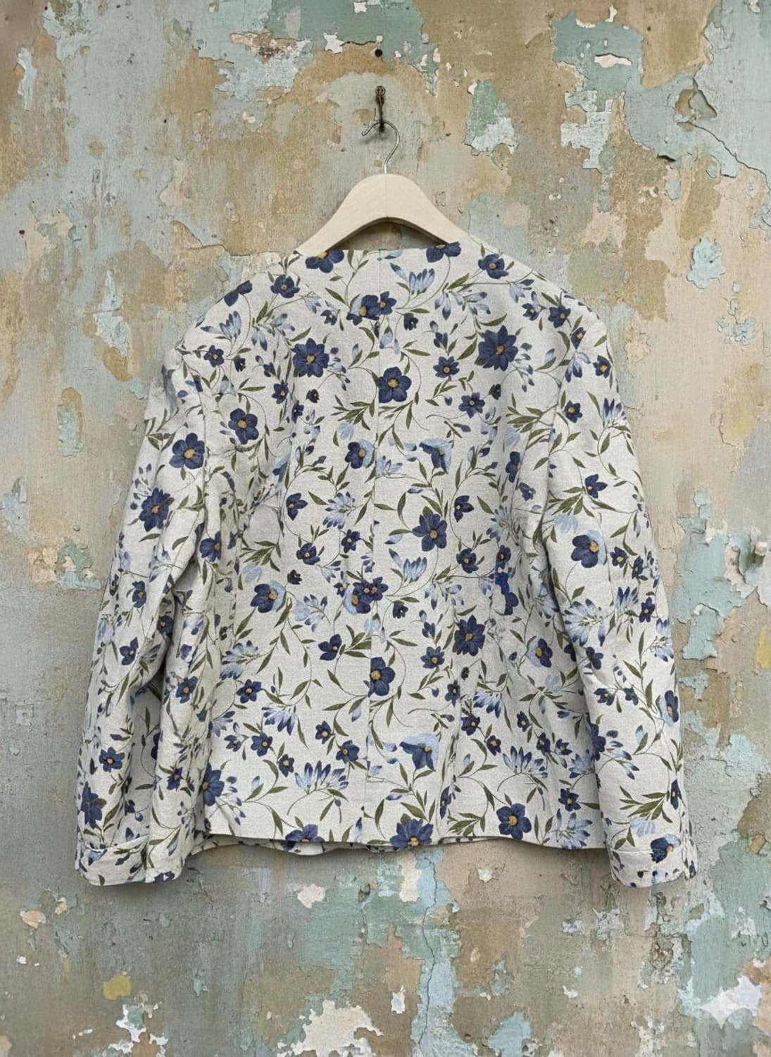 🇫🇷 Petit Paris Blue Flower Jacket 상품이미지2