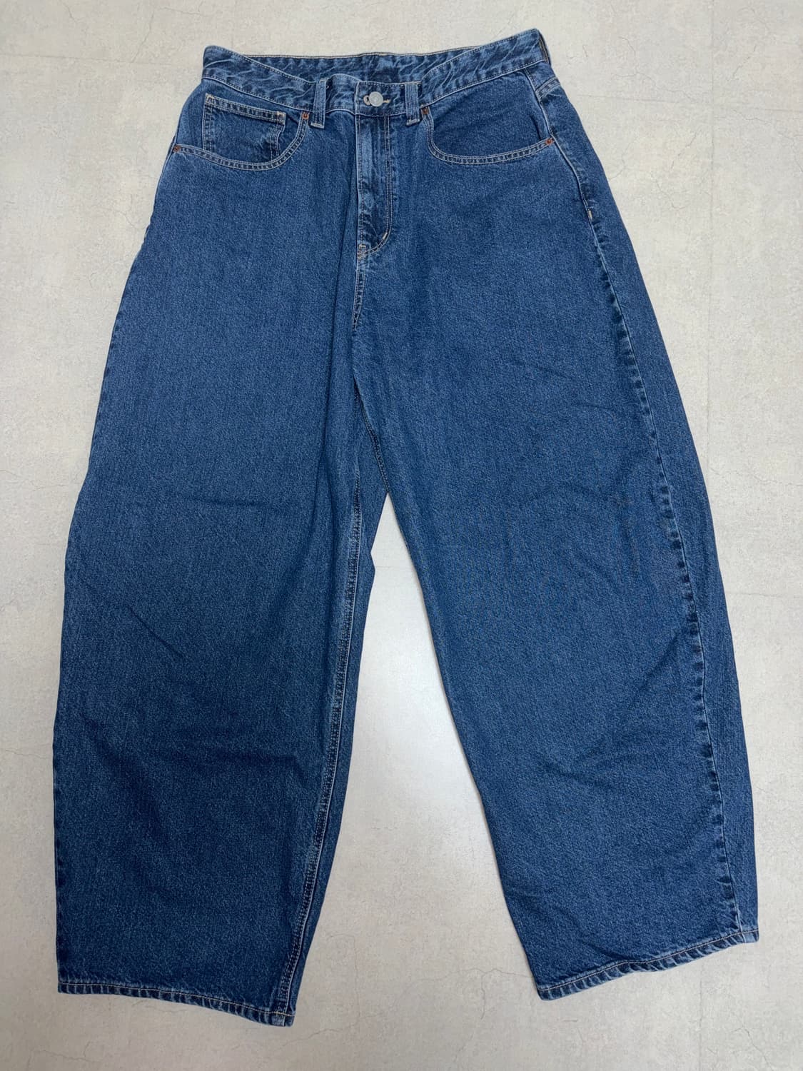 스파오 벌룬 데님팬츠 상품이미지1