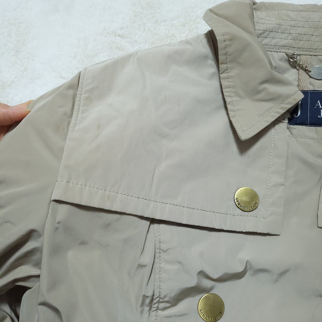 아르마니 진 여성 트렌치자켓 66 04012 상품이미지6