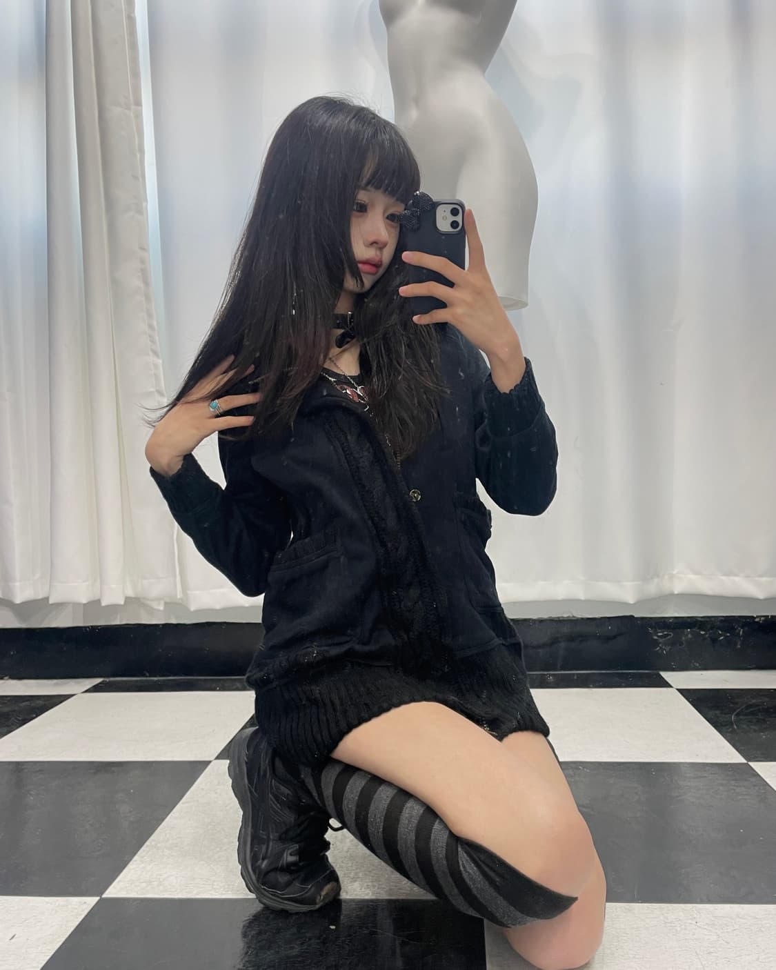 🎸블랙 니트 자켓🎸 상품이미지2