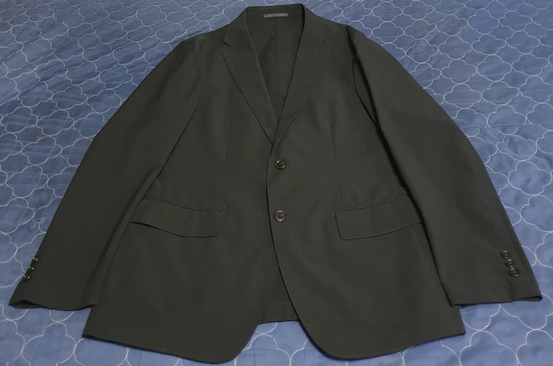 (단종매물) 유니클로 SS시즌 폴리100% 스포티 블레이저 블랙 (L) 상품이미지1