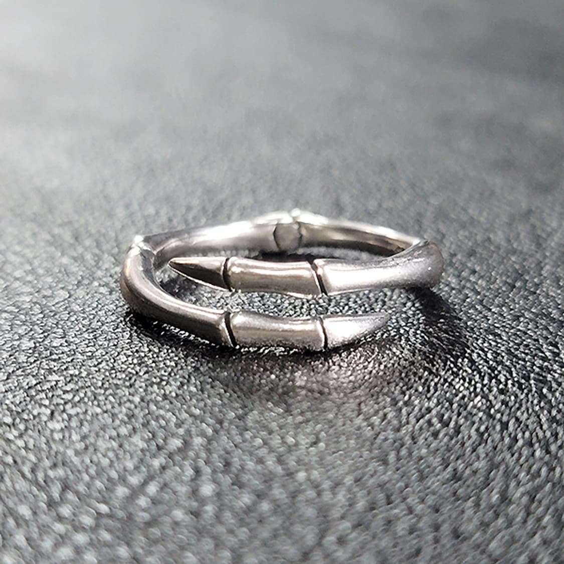 Trave 실버 남자 엔틱 빈티지 명품 고리 관절 마디 뼈 반지 상품이미지1