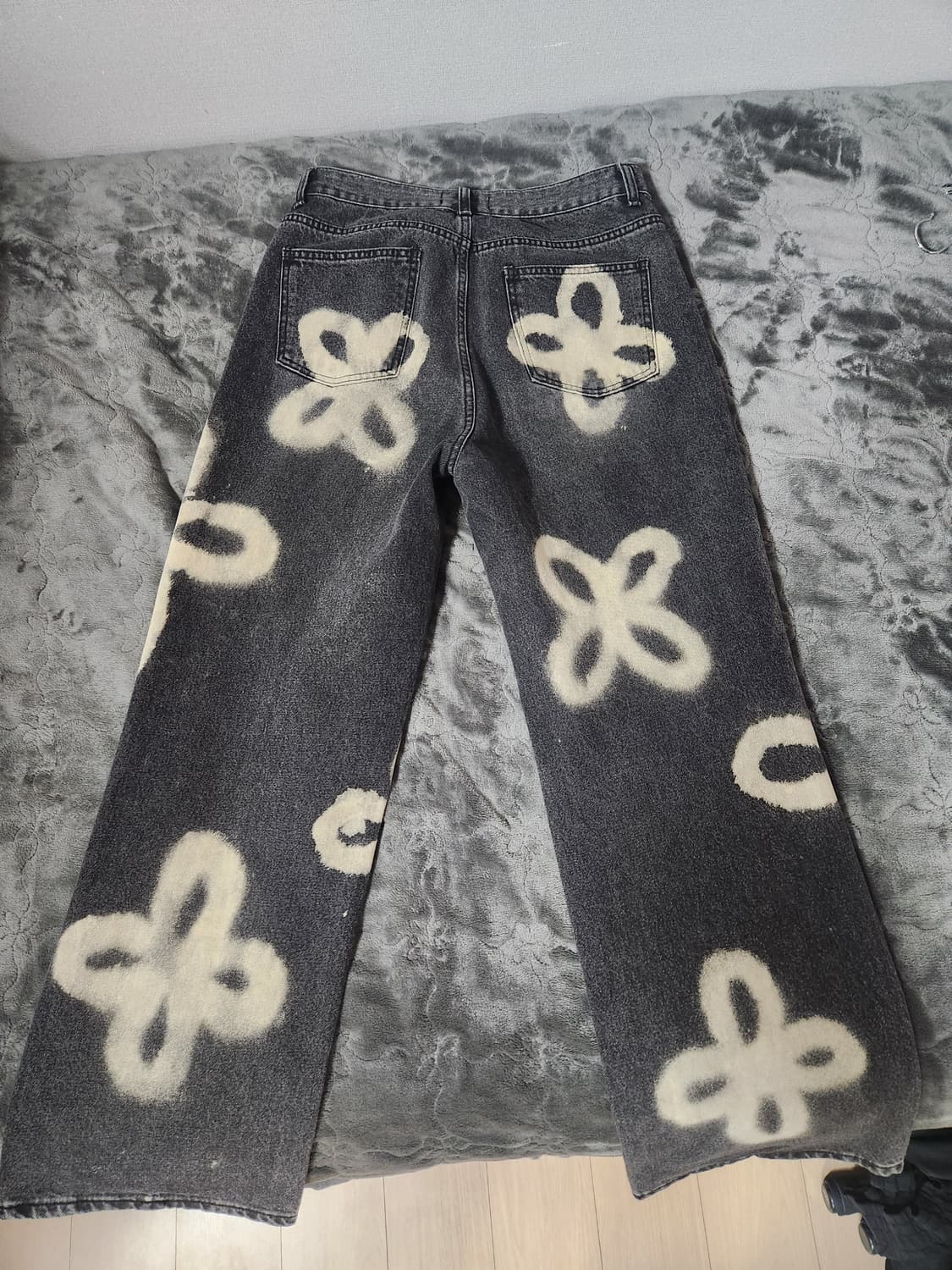 써저리 흑청 초판 클로버 데님 L 상품이미지2