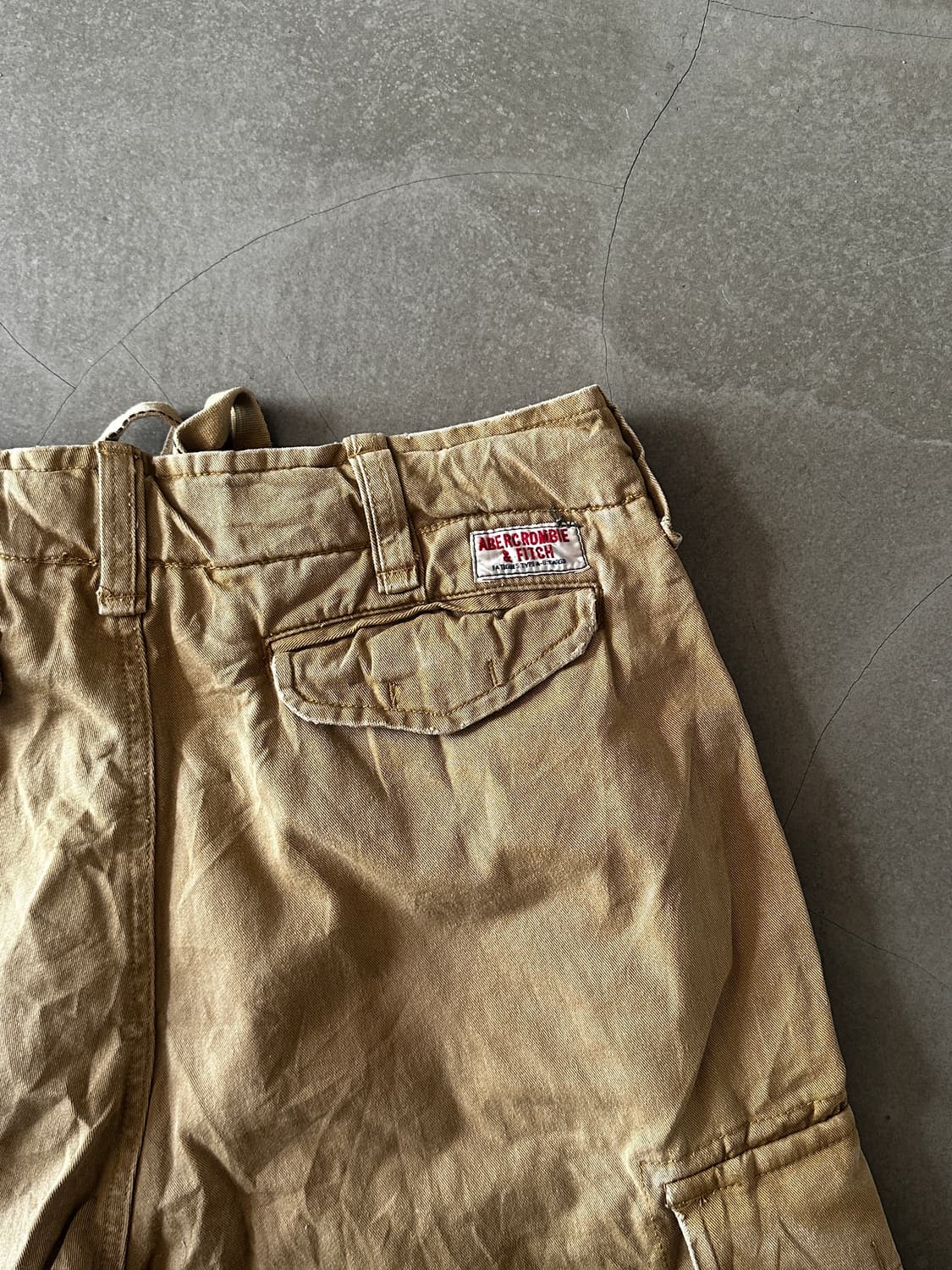 Abercrombie & Fitch 베이지 카고 쇼츠 상품이미지6