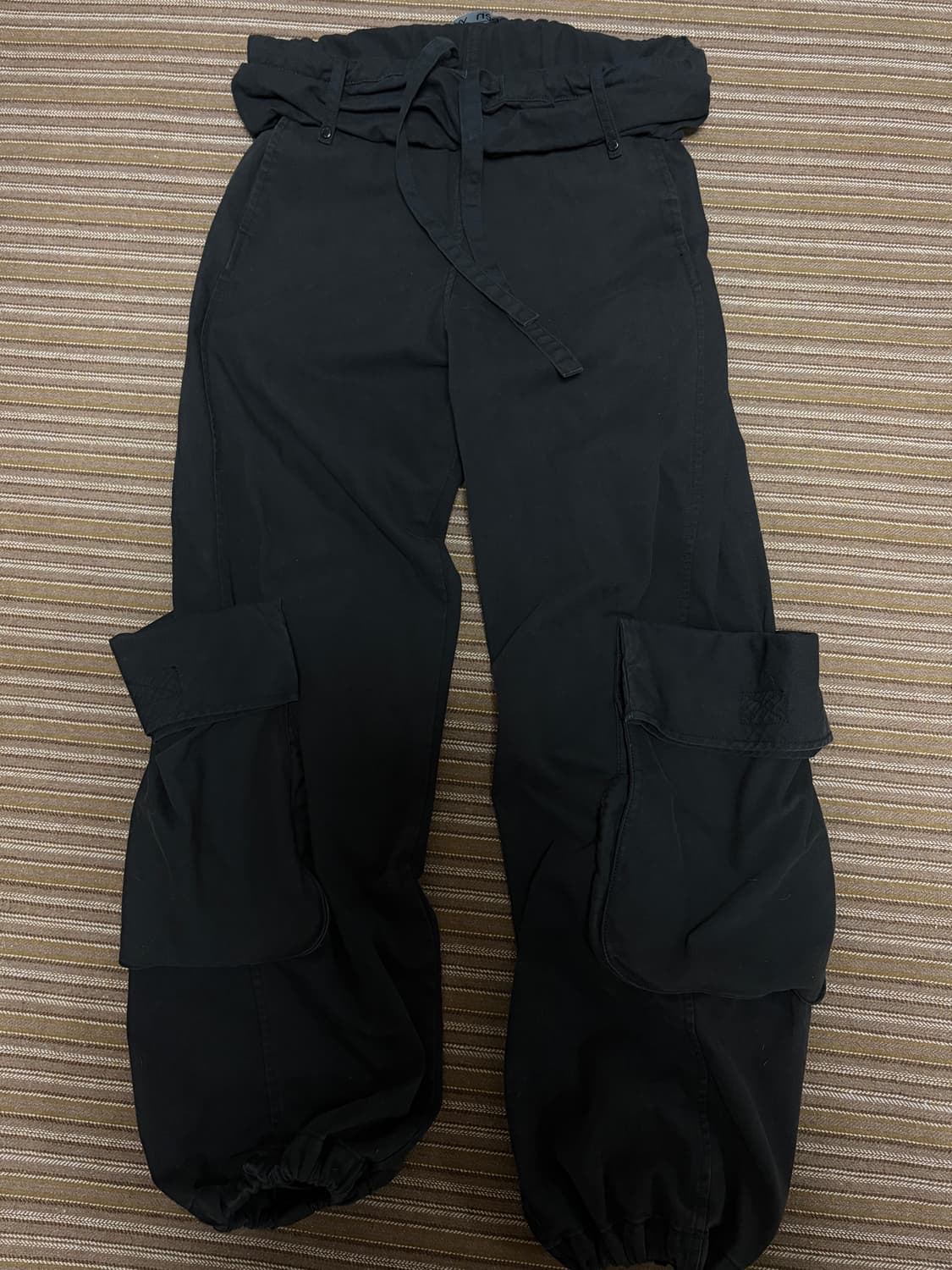 Open yy washed rolled cargo pants  상품이미지4