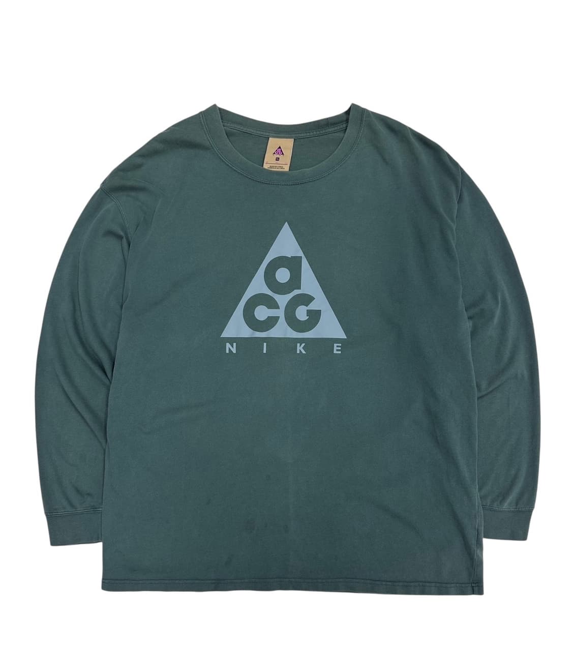 ACG 롱슬리브 그린 (XL)  상품이미지1