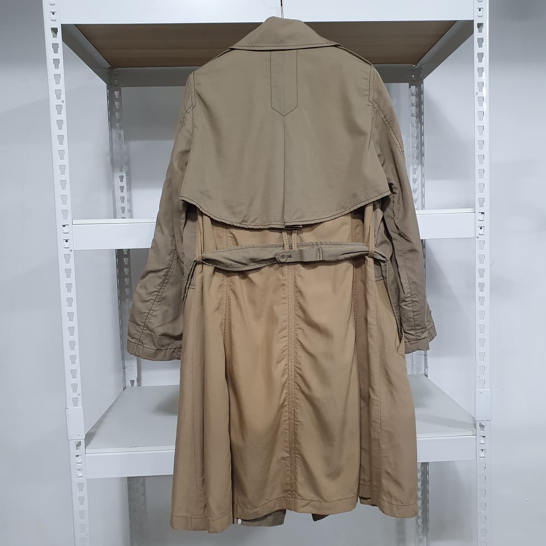 (~66반) 탱커스 톤온톤 트렌치 코트 상품이미지4
