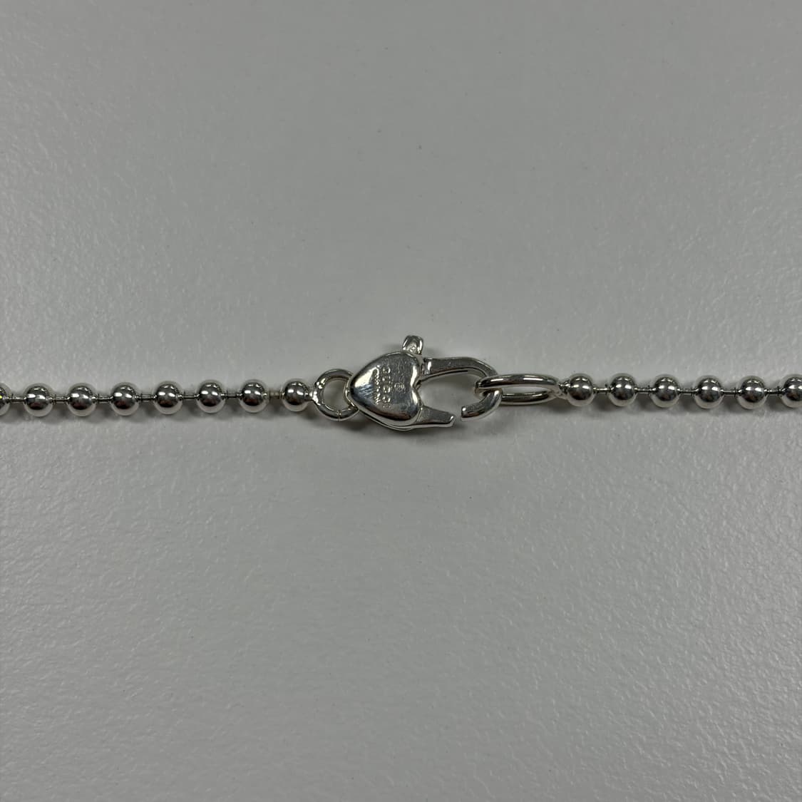 구찌 XL 하트 자개 인터라킹 목걸이 상품이미지8