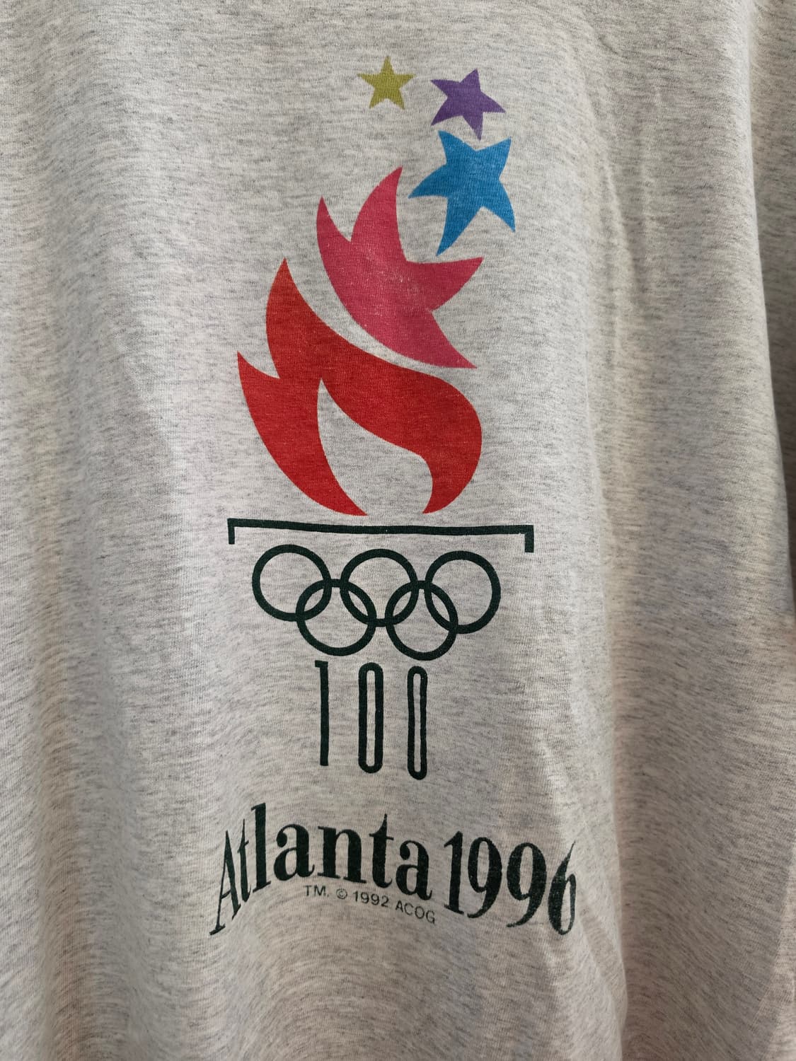 챔피온 1996 애틀랜타 올림픽 공식 라이선스 프로모 티셔츠 상품이미지2