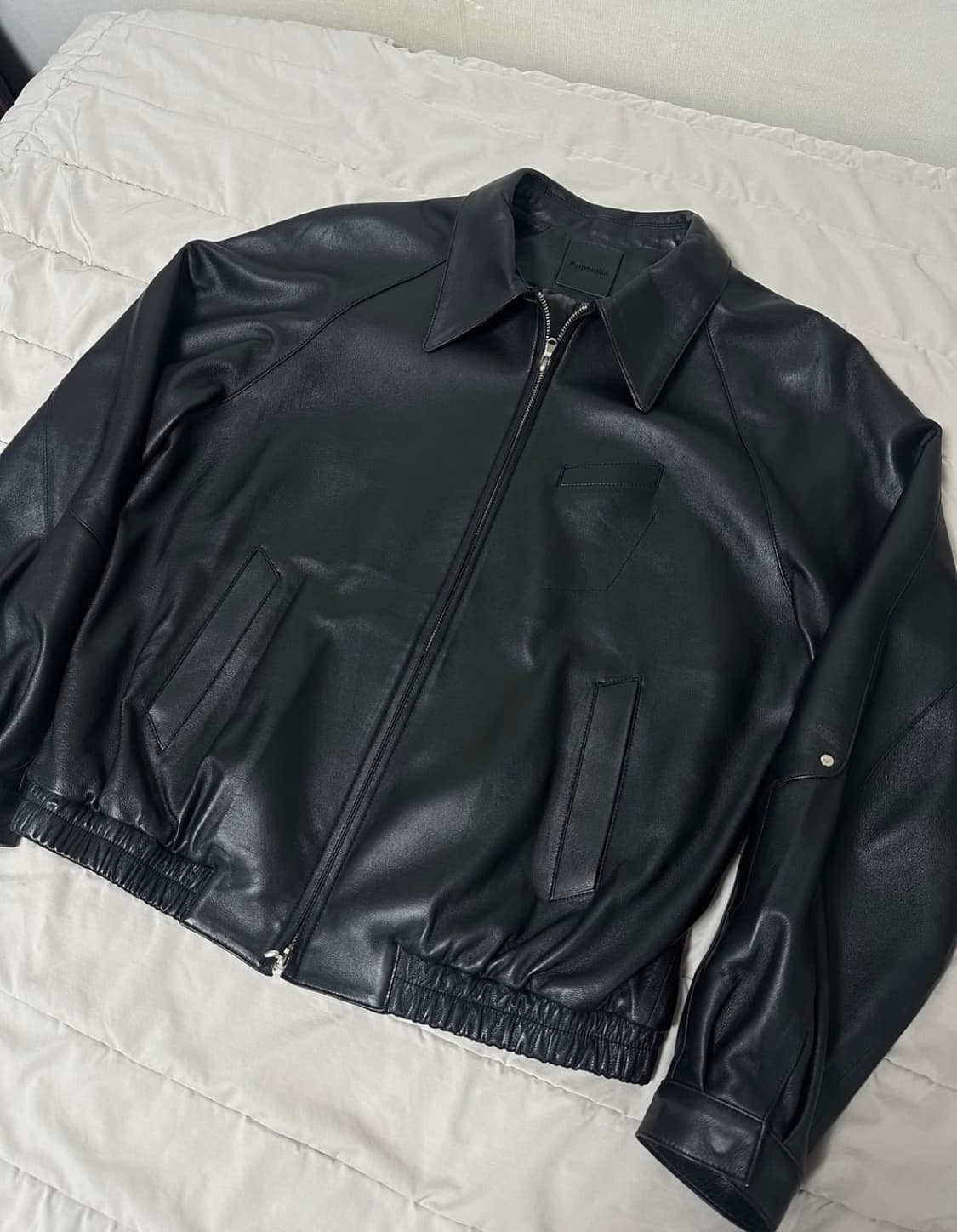 [4] 머듈 레더자켓 a4 상품이미지1