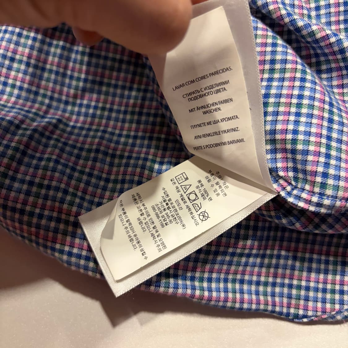 [S] 폴로 랄프로렌 클래식픽 체크 셔츠 남방 C862 상품이미지7