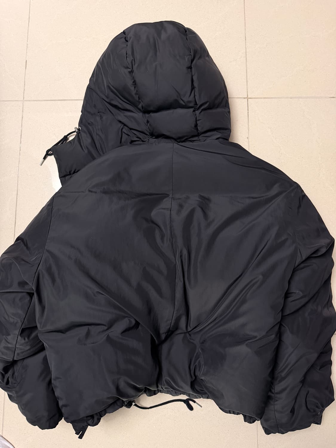 비슬로우 m65 덕다운 패딩 블랙 상품이미지3