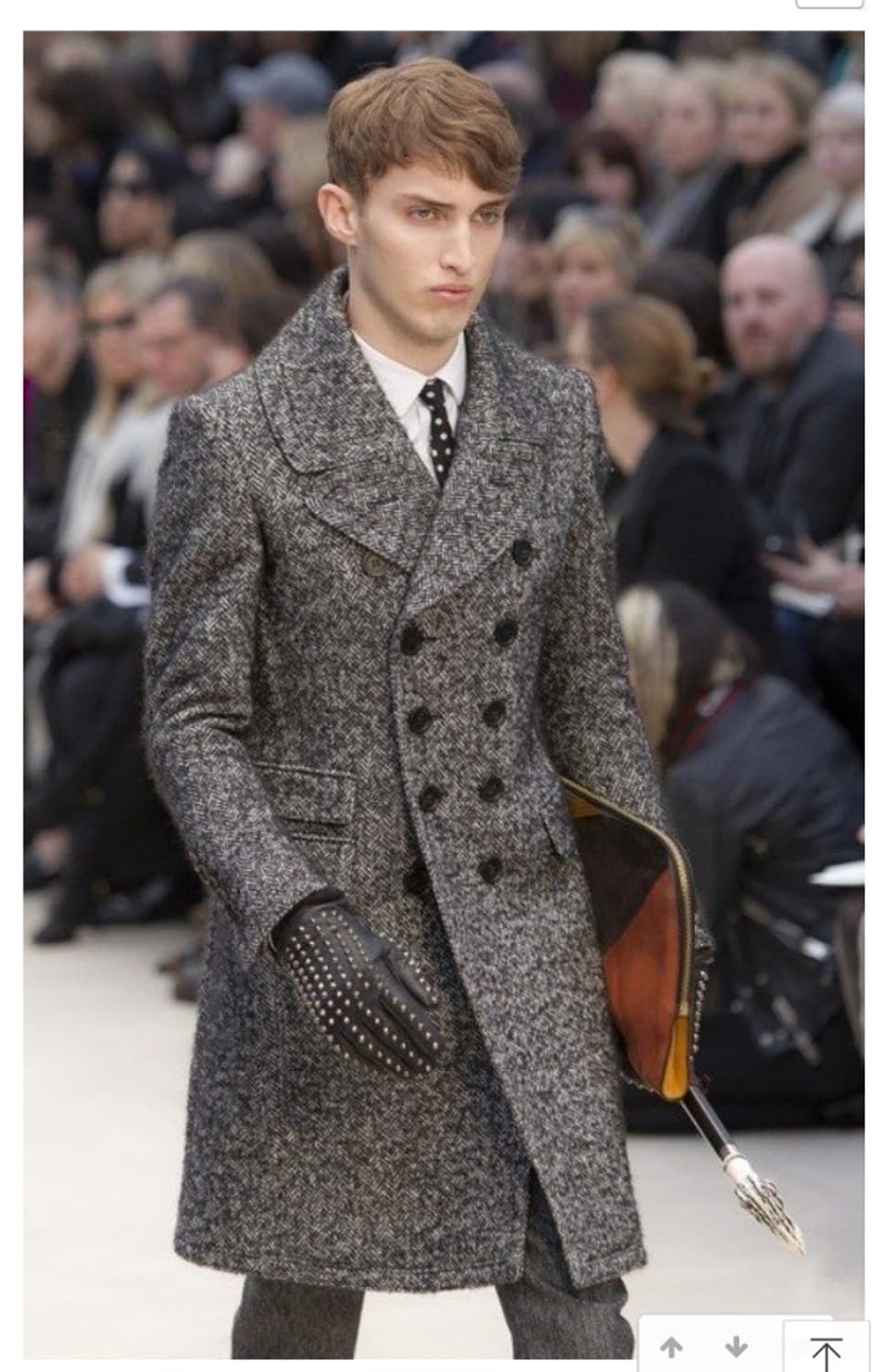 최고의 역작~!! 버버리 프로섬 헤링본 더블 코트 판매 합니다~!! 상품이미지9