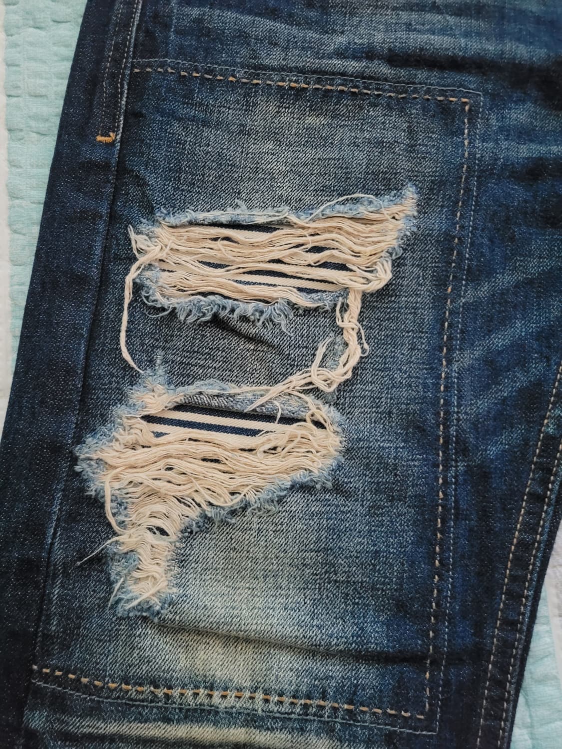 컬트 오브 인디비듀얼리티 COI 재패니즈 셀비지 릴렉스드 데님 29-30 상품이미지2